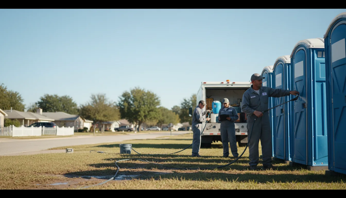Long-Term Portable Toilet Rental in Franklin, OH near me